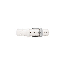 Daniel Wellington Petite Bondi, White/Silver Watch Strap, 14mm, Leather, for Women