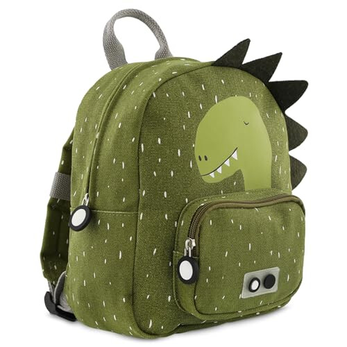 Trixie Sac à dos scolaire - Trixie - Mr Dino - Coton déperlant - Éléments 3D - Volume 7L 1