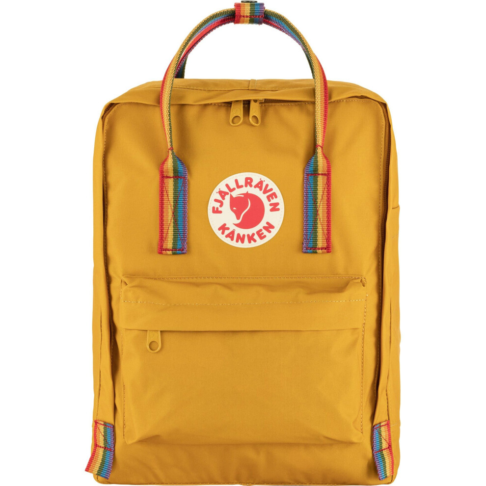 Fjällräven Fjallraven 23620-160-907 K?Nken Rainbow/K?Nken Rainbow Sports Backpack Unisex Ochre-Rainbow Pattern Size One Size
