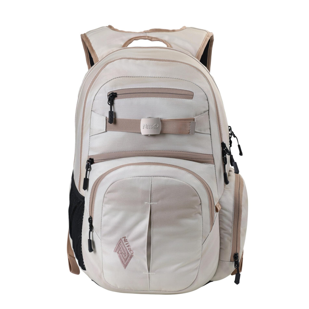 Nitro Snowboards Hero Unisex Adult Backpack (Pack Of 1), Dune, 37L, Modern Design