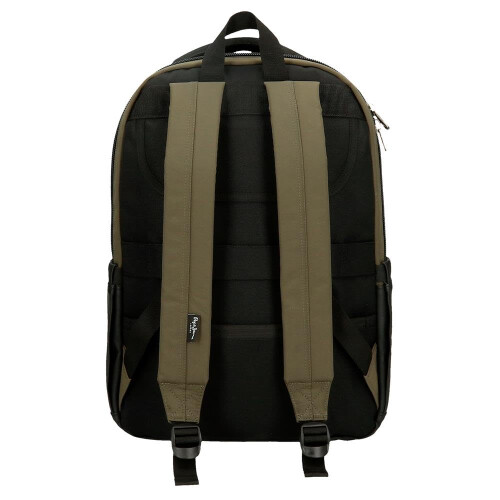 Pepe Jeans Pepe Jeans Jarvis Synthetic Adaptable Laptop Backpack, dark green, Daypack 2
