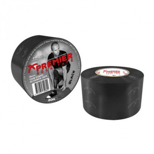 Premier (One Size, Black) Premier Shin Guard Tape