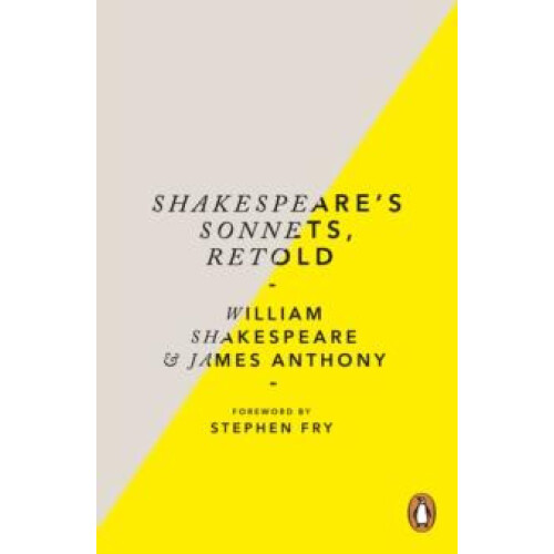 Shakespeares Sonnets Retold by James Anthony Paperback Book