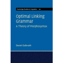 Optimal Linking Grammar Volume 170 by Galbraith Daniel Stanford Univer