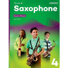 Saxophone Exam Pack from 2026 ABRSM Grade 4 by ABRSM Other Book