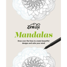 Zenline Mandalas Paperback Book