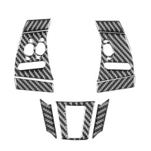 Carbon Fiber Car Steeing Wheel Cover Trim Kit for XF 2008-2015 Interior Accessories