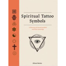 Spiritual Tattoo Symbols by Alison Davies Hardcover Book