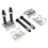 2-Way Adjustable Spring Spacer Spreads or Compresses  Coil Spring Compressor Strut  for Car Truck 2Pcs 4