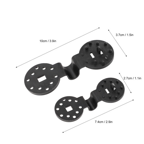 Heavy Duty Shade Cloth Clips 60 Pack, ABS, Large & Small Sizes 1