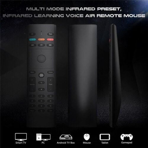 G40S Air Mouse  Voice Microphone Gyroscope 2.4G Wireless 33 Keys IR Learning Remote Control for Android TV Box 1