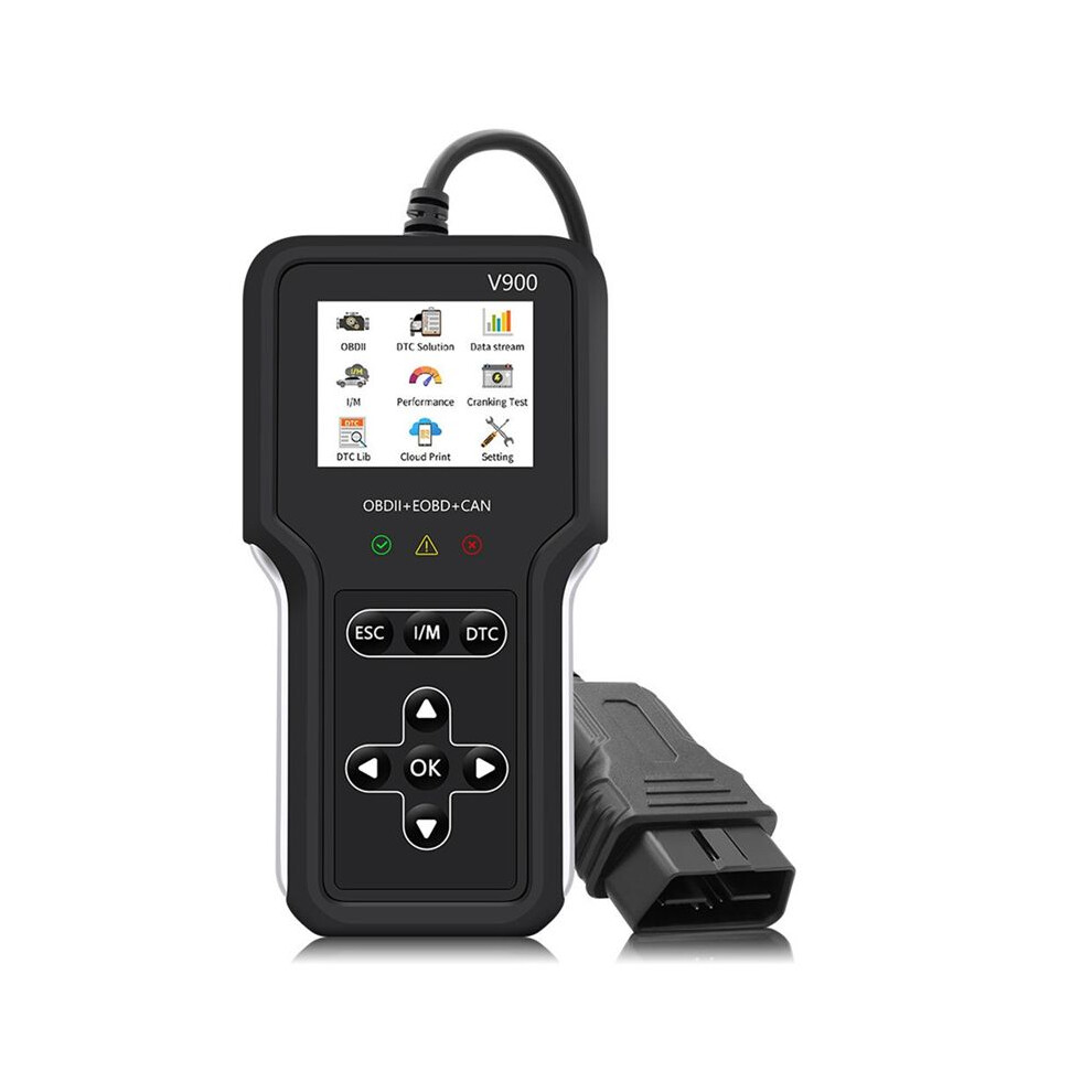 Fault Code Clear Car Diagnostic Tools V900 Obd Ii Eobd Scanner Car Obd2 Code Reader Check Engine System Battery Tester 6034087675954