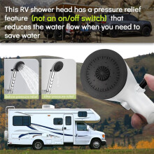 RV Shower Faucet with Hose and , RV Outdoor Shower Kits, RV Tub Faucet for RV/Campers,Travel Trailer,Motorhome