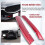 Car Front Bumper Lower Grille Trims Panel Red Accessories for  Cx-5 Cx5 2017-2021 Exterior Modification Car Styling 7