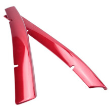 Car Front Bumper Lower Grille Trims Panel Red Accessories for  Cx-5 Cx5 2017-2021 Exterior Modification Car Styling
