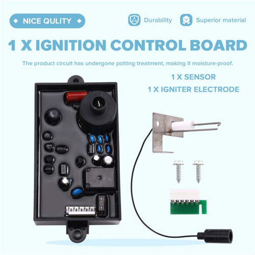 93868 91367 Water Heater Ignition Control Board Ignition Control Kit Igniter Electrode for RV 1