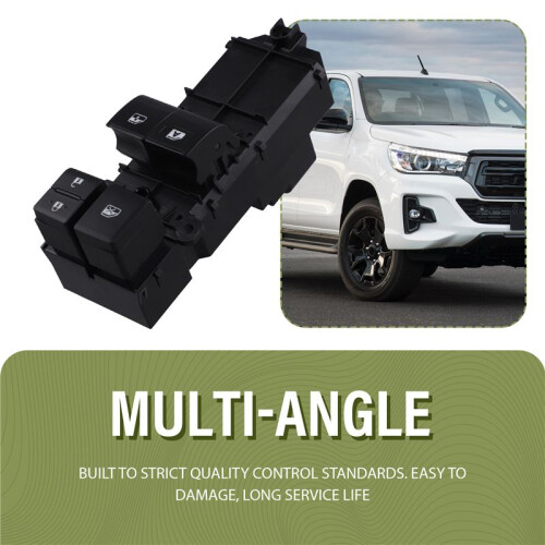 Front Left Window Control  Button 84820-0K310 for  Hilux 2015-2021 Power Master Window Glass Lifter 2