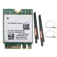 AW-CB304NF RTL8821CE WiFi Card+2X10DB Antenna 2.4G/5G Dual Band Bluetooth4.2 433Mbps 802.11AC Laptop IPC Wireless Module