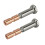 For  Kobra 3 Max Ceramic Hot End Heating Assembly Nozzle for Kobra 3 Max Nozzle 3D Printer Accessories 2Pcs 1