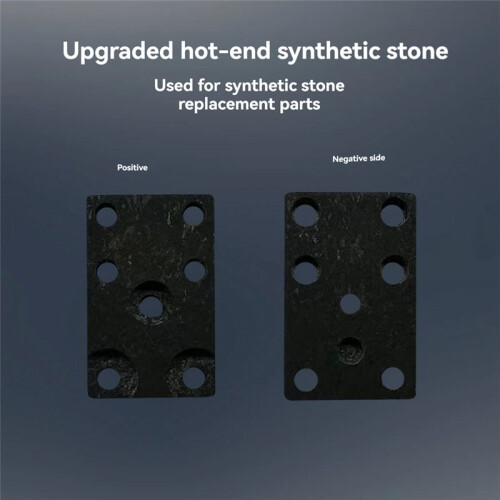 2pcs for  A1/ A1  Synthetic Stone Hotend Mounting Heating Base Assembly 3D Printer Accessories 2