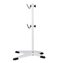 Bicycle Parking Rack Bicycle Stand Bike Indoor Garage Storage Bracket Bike Adjustable Height Holder White