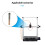 For  Kobra 3 Max Ceramic Hot End Heating Assembly Nozzle for Kobra 3 Max Nozzle 3D Printer Accessories 2Pcs 6