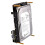 X1008 PCIe to 2.5 Inch  HDD / SSD + 3.5 Inch  HDD Shield for Raspberry Pi 5 2