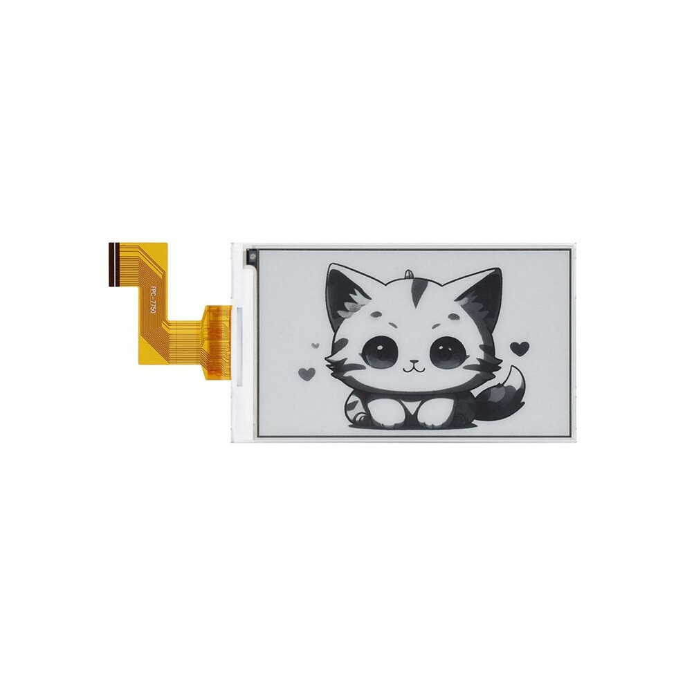 Waveshare 3.97Inch E-Paper Display Hat 800X480 Black/White Spi Interface Low Power For Raspberry Pi/Jetson //Stm3 B 6031602084529