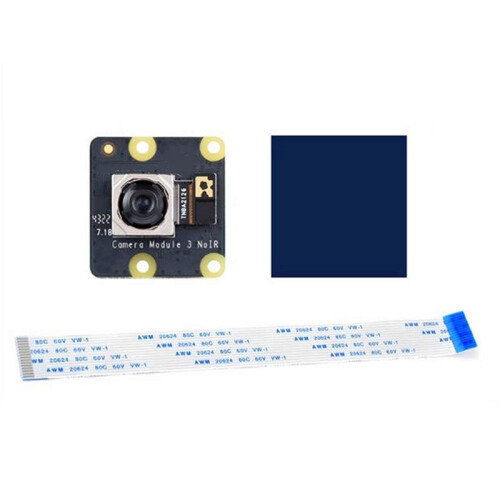 For Raspberry Pi Camera Module 3 Wide NoIR IMX708 11.9MP 75 Field Angle for Raspberry Pi 4B/3B+/3A+/3B/2B/B+/A+