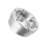 70mm Steering Wheel Adapter Plate for  G29 G920 G923 Metal Modification Replacement Part Silver 3