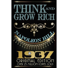 Think and Grow Rich Original Edition by Hill Napoleon Paperback Book