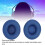 Cuscinetti Isolation Blue Noise per Cuffie On-Ear, Memory Foam e Pelle di Pecora 3