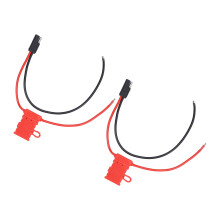 Cavo di alimentazione per radio mobile da 2 pezzi con fusibile per serie GM, CDM, PRO, XPR, lunghezza 30cm