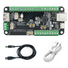 GP2040 RP2040 Advanced Breakout Board USB Passthrough Fighting Board for Arcade Hit Box DIY Fighting Stick for PC PS4