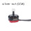 4 Peças de Motor Sem Escova RS2205 2300KV CW/CCW Modelo de Aeronave de Quatro Eixos de 5 Polegadas para Drones de Corrida FPV de 2 A 6 Segundos 2