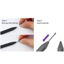 Stylus Pen Tip for BOOX Pen Pen2 Pro Max Lumi2 Note Air2 Note5 4096-Level Pressure-Sensitive Stylus 10 Pieces