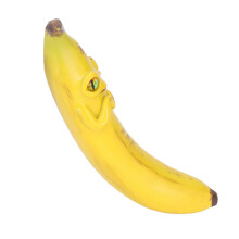 Statue de banane en résine colorée pour la décoration de la cuisine, du bureau et du porche