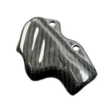 Motorcycle Carbon Fiber Rear Brake Pump Cover for Panigale V4 S R V2 Streetfighter V4/S Protection Cap
