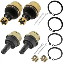 4 Pcs Upper/Lower A-Arm Knuckle Joint Kits for TRX420 Rancher 420 2007-2014