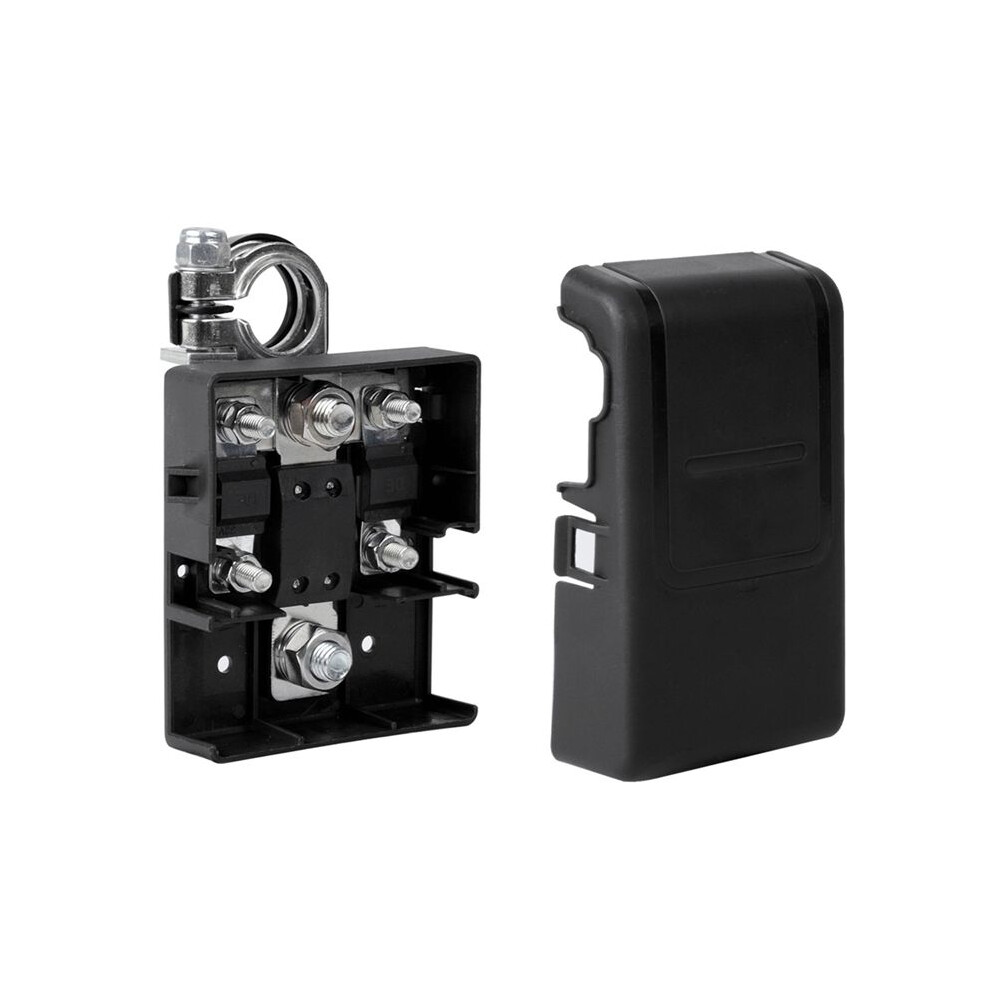32V 400A Car Quick Release Fused Battery Distribution Terminal Clamp Connectors For 4Wds And Caravans Black 4711253220294