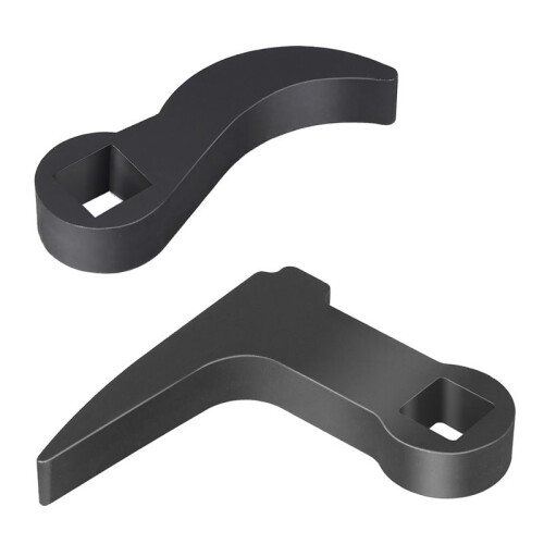 2PCS Angle Type Half Axle Disassembly Tool,Drive Pry Bar Adapter for Open-End Wrenches Disassembling Axles Repair Tool 1