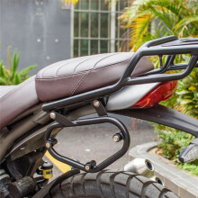 Motorcycle Left Side Trunk Bag Holder for Speed 400 Scrambler 400 X 2024 2025 Saddle Bag Trunk Bag Bracket