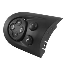 Left Car Multifunction Volume Steering Wheel Button Cover for Cooper R55 R55 R57 R57 R58 R59 R59 R60 R61