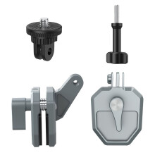Abrazadera Metálica para Parabrisas de Motocicleta, Compatible con para X5, para Action 5/4.