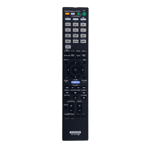 Remote Control RM-AAP023 Replacement for  AV Receiver STR-DG800 STR-DA3500ES STR-DA3600ES