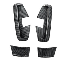 Car Front Bumper Side Canards Splitter Spoiler for 4 Series G22 MP 2021-2024 Front Wind Blade Fang Spoiler