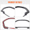Dashboard Meter Panel Frame Trim for   2023 2024 Accessories ABS Carbon Fiber 5