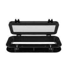 RV Car Porthole Replacement Window Port Hole with Hatch Lids Mounting Porthole for Yachts RVs Marine Boats