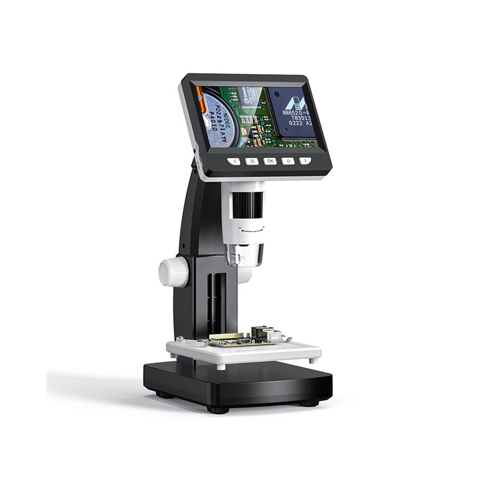 4.3Inch Digital Microscope 1000X Magnification Usb Coin Microscopio 8Led Electron Microscopes For Computer 4711984220990