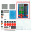 Kit de Produção de Console de Jogo de Pixel Retro Clássico Console de Jogo Diy Kit de Treinamento de Solda Eletrônica,A 1